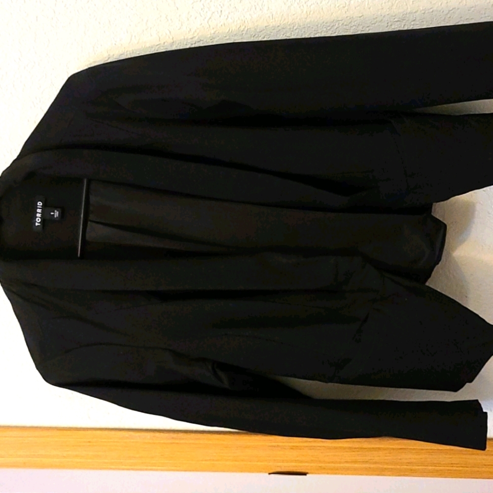 Black torrid blazer